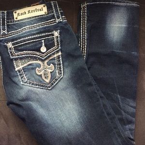 Rock revival jean capris
