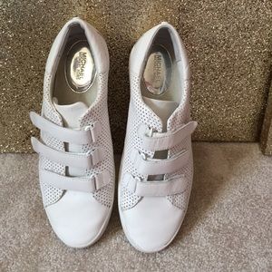 Michael Michael Kors Velcro Tennis Sneakers.