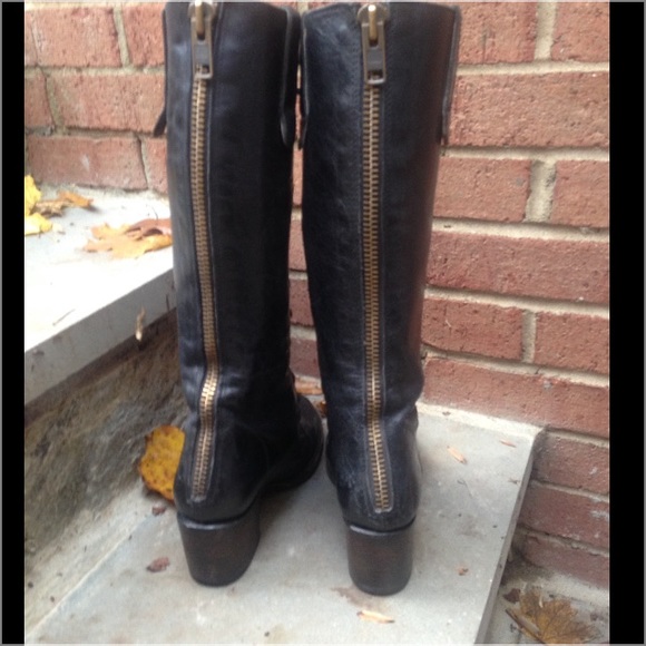 Freebird free people Granny lace up boots 7 tall - Picture 3 of 4