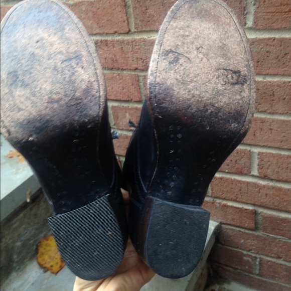 Freebird free people Granny lace up boots 7 tall - Picture 4 of 4