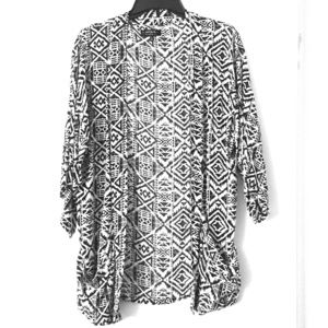 Cotton On Tribal Print Kimono with Pockets