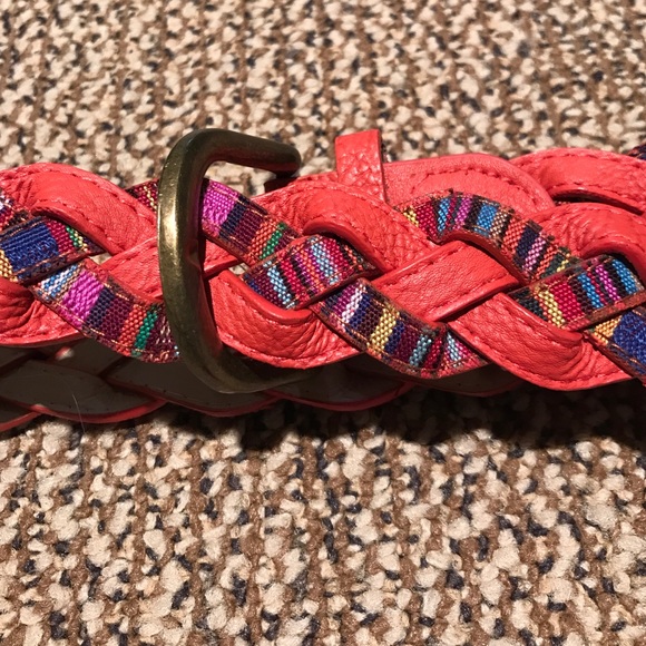 Orange / multi color belt - Picture 2 of 2