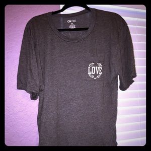 ✨Worn Once✨JR Plus Love Hi-Lo Graphic Tee