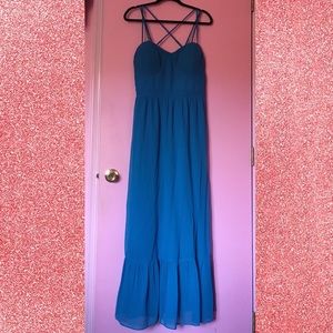 American Eagle Blue Maxi Dress