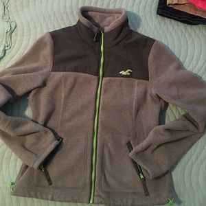 Light weight Grey Hollister Jacket