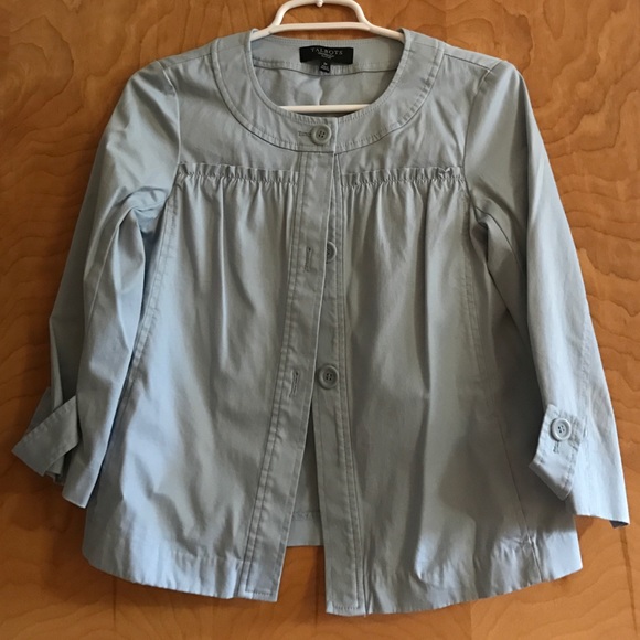 Light blue cotton jacket