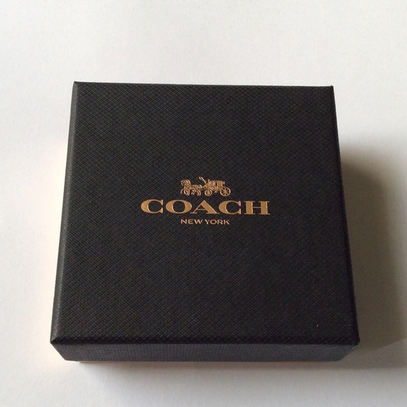 Coach Rose Gold Studs - Picture 3 of 4