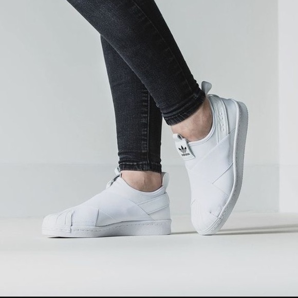 superstar slip on Adidas (runs very big)