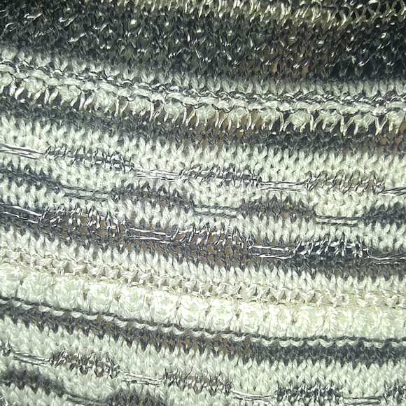 Scarf Open Front Sweater - Picture 3 of 3