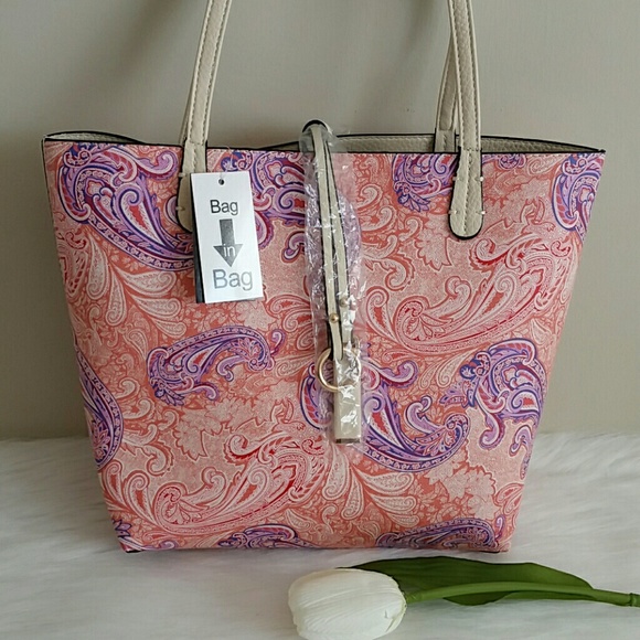 Beautiful Brand new tote Bag + crossbody - Picture 2 of 4