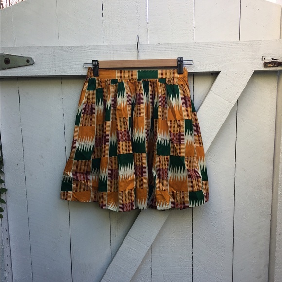 African pattern skirt
