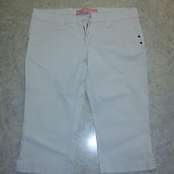 Zana Di cream tan Capri jean