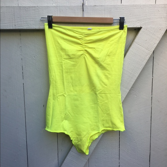 American apparel neon bodysuit