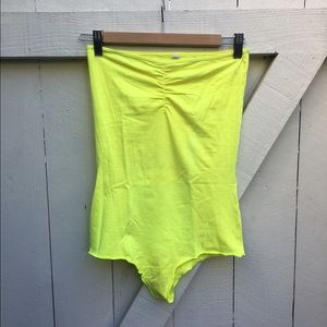 American apparel neon bodysuit