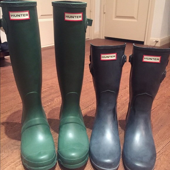 2 pair of hunter boots for the price of one!!!