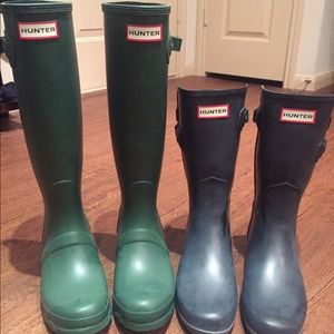 2 pair of hunter boots for the price of one!!!