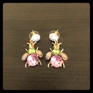 Steal!! NWOT Betsey Johnson Ladybug Earrings