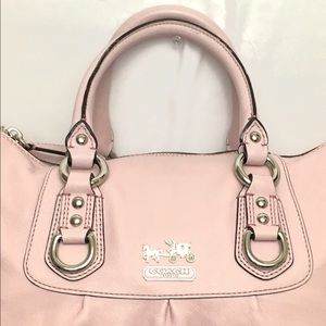 Authentic Coach Pastel Pink Handbag