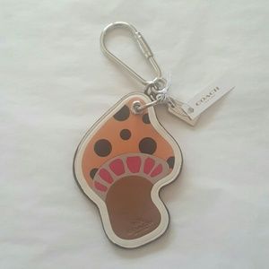 COACH Mushroom Novelty Keychain NWT **SALE**