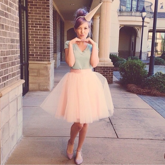 New tulle Space 46 boutique Blush 22" skirt