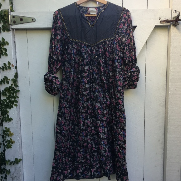 Vintage maxi Indian dress