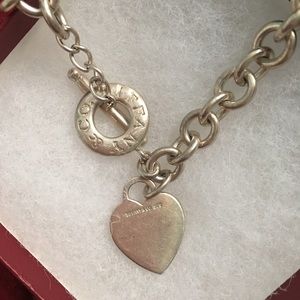 Return to Tiffany heart tag toggle necklace