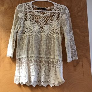 Lace top!