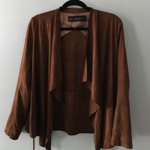 Zara Suede Blazer