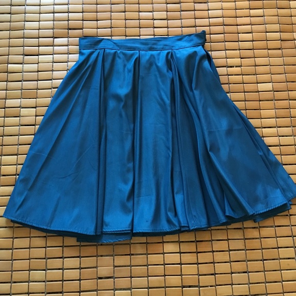 American Apparel Turquoise Skirt