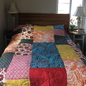 Anthropologie Iris Quilt