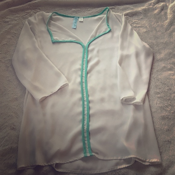 Francesca's 3quarter length Blouse