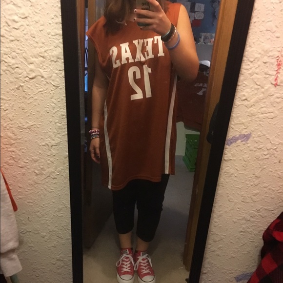 Long horn sleeveless jersey