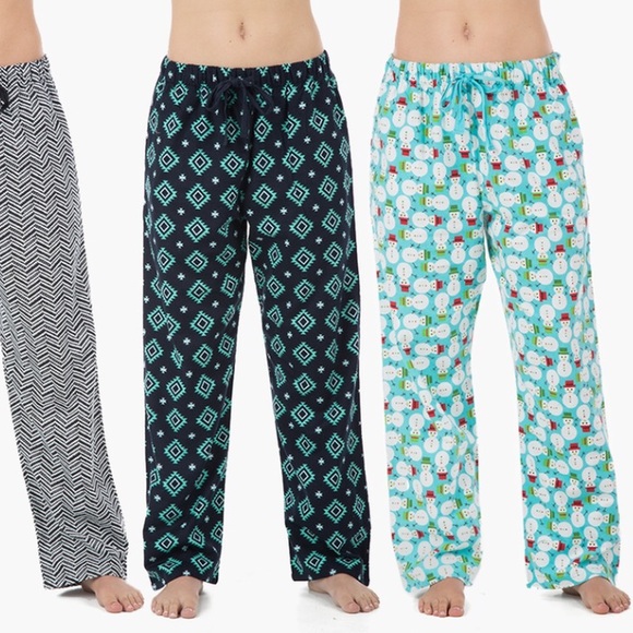 Pajama pants in 4 different prints - Picture 2 of 3