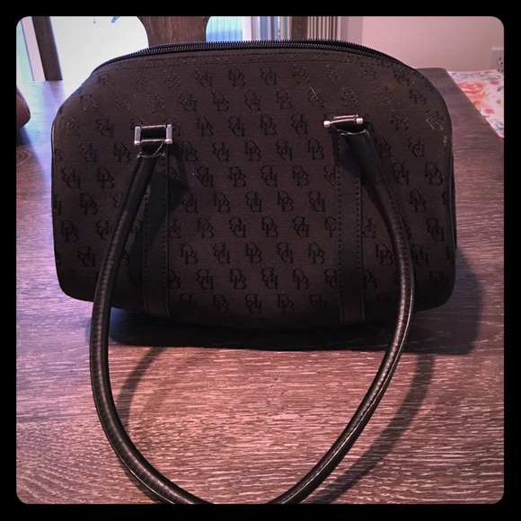 Vintage Dooney & Bourke signature round barbell