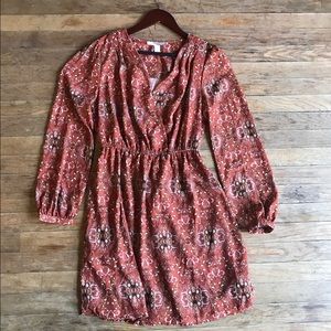 Forever 21 - Orange Patterned Dress