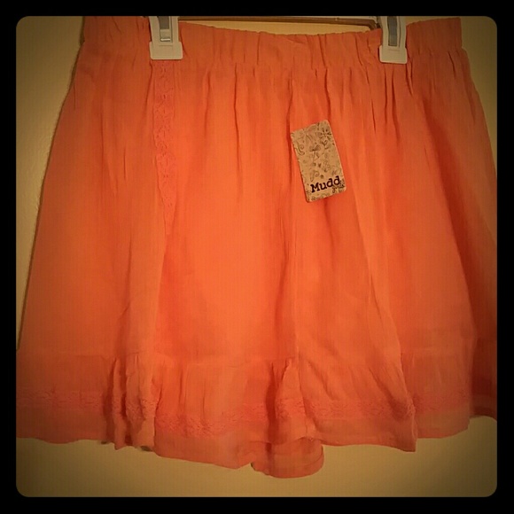 Girls 7-16 plus size mudd crochet skirt