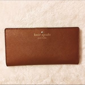 Kate Spade Brown Leather Wallet
