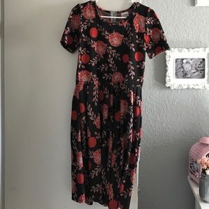 Lularoe Amelia Dress Size Large