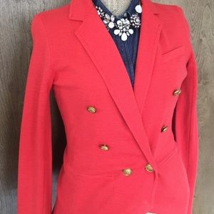 Gianni Bini red jersey blazer