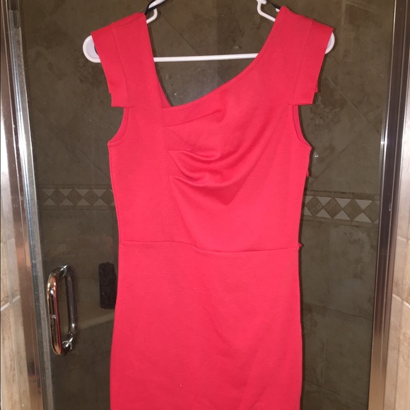 Bebe asymmetrical dress