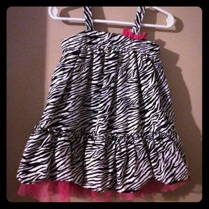 Pink Zebra Dress