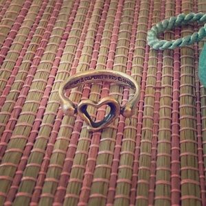 Tiffany & Co. Open Heart Ring