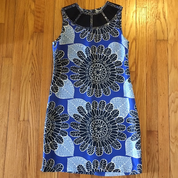 Tory Burch sequined collar shift dress