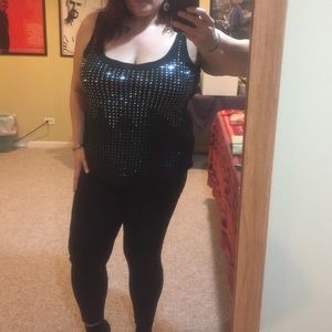 Sparkle tank top