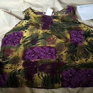 almost crop sleeveless tank blouse must bundle