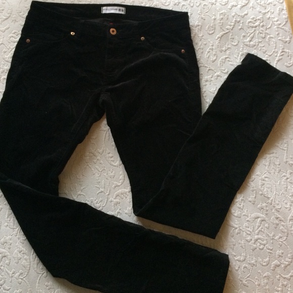 uniqlo velvet trousers