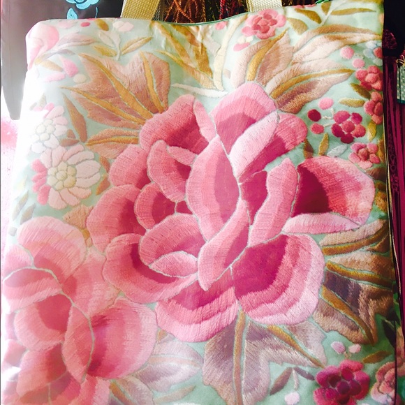 Beautiful flamenco shawl print bag - Picture 1 of 5