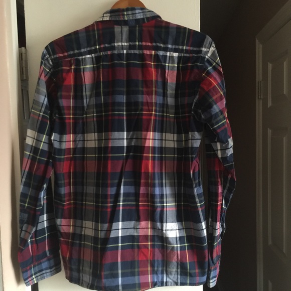 Mens H&M Plaid Button Down Shirt - Picture 2 of 3