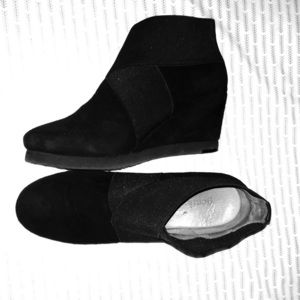 Black Suede Gentle Souls Booties