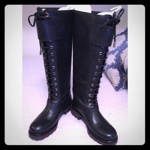 Tory Burch Military Boots